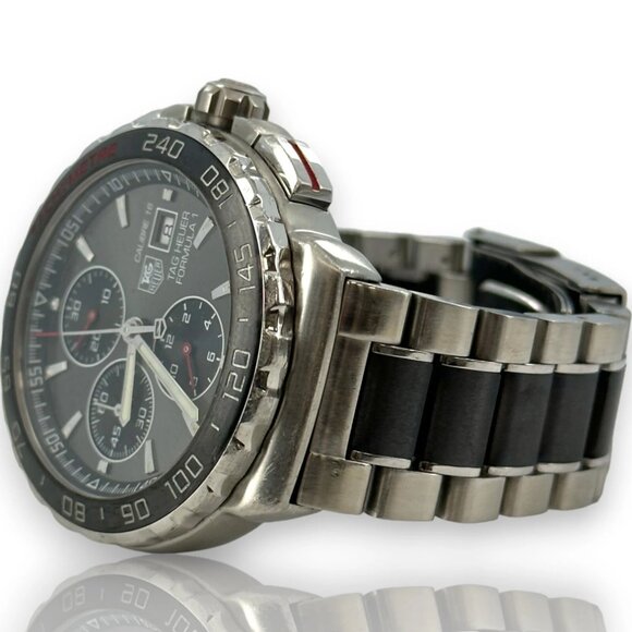 Tag Heuer Formula 1 Calibre 16 CAU2011-0 44mm Stainless Steel Chrono Watch - Picture 3 of 8